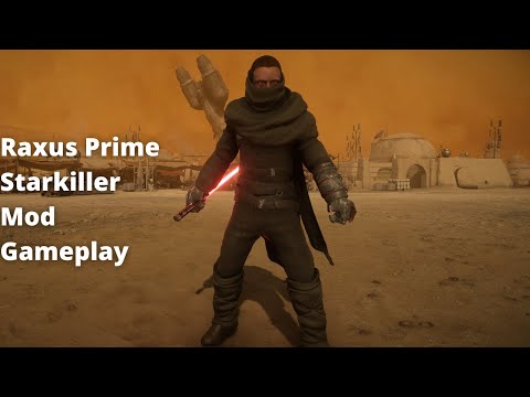 Star Wars Battlefront II - Raxus Prime Starkiller Mod Gameplay (Force Unleashed)