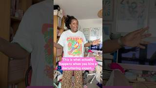 I finally hired a professional decluttering service  #homeorganisation #springcleaning #maximalist