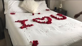 ROMANTIC HOTEL ROOM DECORATING IDEAS