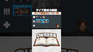 【OW用語図鑑】ダイブ構成とは？【Overwatch】