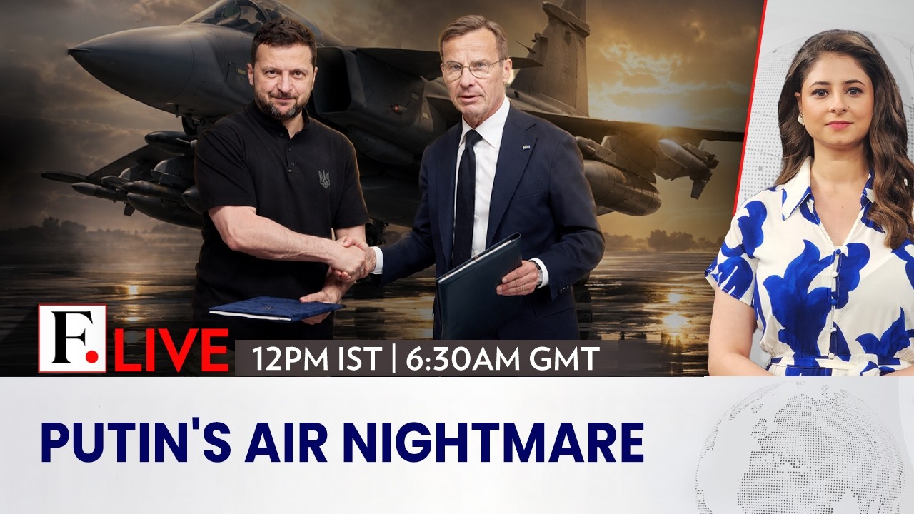 Ukraine Buys Sweden's Gripen Jets To Boost Air Power Amid War With Russia | Firstpost Live