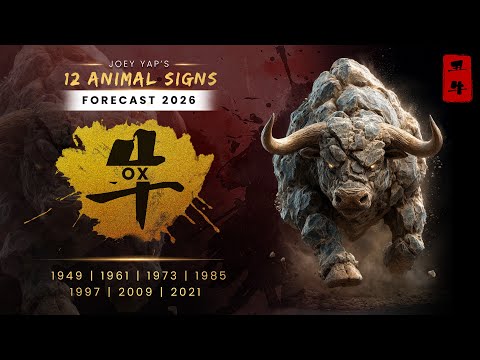 2026 Animal Signs Forecast: Ox [Joey Yap]