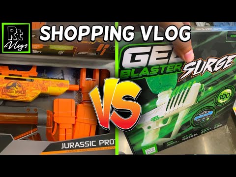 Gel Blaster Vs. Pro Blaster (The Shopping Vlog)