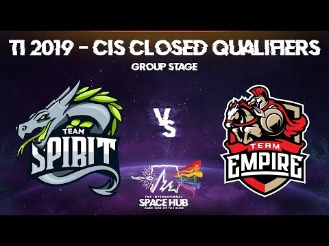 Spirit vs Empire - TI9 CIS Regional Qualifiers: Group Stage
