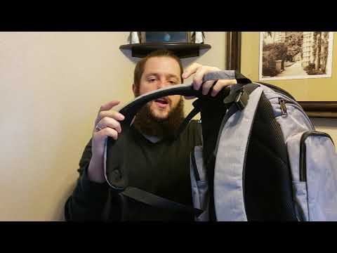 toddlerr Diaper Bag - Spacious Portable Nappy Storage Pouch, Waterproof babys Stroller Organizer, Lightweight Travel Carry Case | Diaper Bag for Outdoor Shopping Travel Stroller Organization Use video review thumbnail
