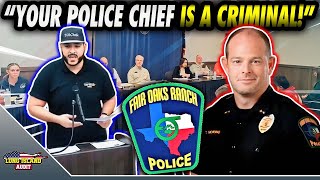 Drug Dealing TYRANT Police Chief Is Being Protected By Mayor! We The People Demand Accountability!