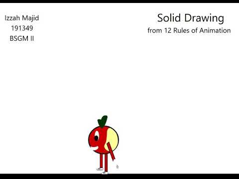11. Solid Drawing || 12 Principles of Animation
