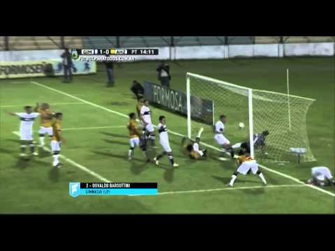 Gol de Barsottini. Gimnasia LP 1 - Altos Hornos Zapla 0. 32avos de final. Copa Argentina 2015. FPT