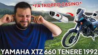 MOTO YAMAHA XTZ 660 TENERE 1992 - DOMINATOR PL EXHAUST SOUND