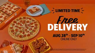 Little Caesars Pizza Cam Clock || Free Delivery