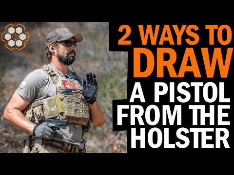 2 Ways to Draw a Pistol from a Holster with Navy SEAL Dorr