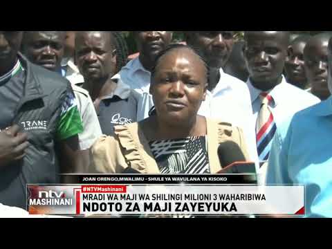 Busia: Hofu yatanda Kisoko baada ya watu kuvamia na kuharibu mradi wa maji wa Shilingi milioni tatu