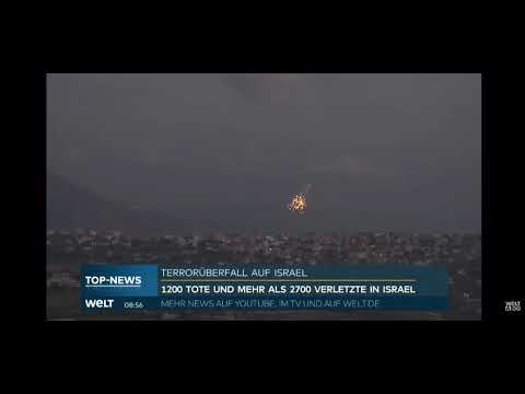 Phosphorbomben auf Gaza am 11. Oktober 2023