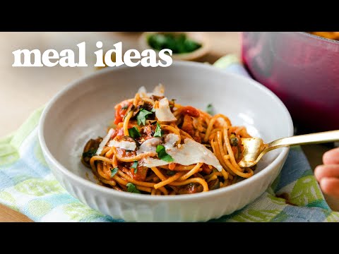 MEAL IDEAS - 5 Easy Recipes Using What You Have | Easy Meal Ideas