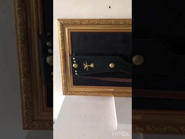 لوحة تراث بندق اسود  2ماصورة .مجسم