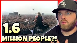 FIRST TIME REACTION | Metallica - Enter Sandman Live Moscow 1991 HD  THIS IS INSANE!