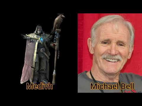 Character and Voice Actor -  Warcraft III Reforged - Medivh - Michael Bell