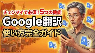 Google翻訳の使い方【スマホ版】チェンマイで役立つ5つの機能を徹底解説