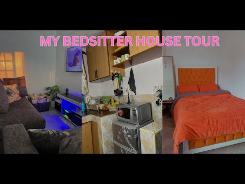 My Bedsitter House Tour || Minimalistic Studio Apartment Tour in Nairobi