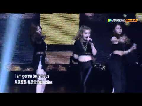 150515 4Minute - Huh @Tencent K-Pop Live