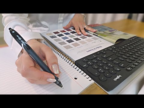 PHONE Catalogue Shopping 📝ASMR . Soft Spoken . Typing . Page Flipping