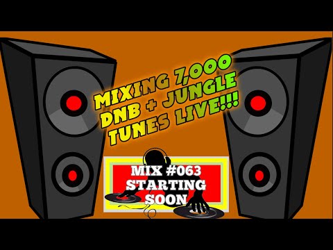 Mixing 7,000 DnB/Jungle Tunes Live! - Session #063