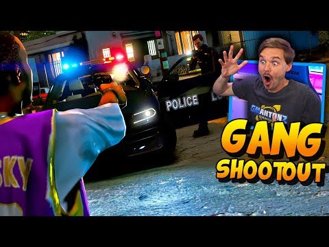 #LSPDFR Gang Shootout Fail | #GrandTheftAuto5 #GTA5Police POLICE MOD SERIES