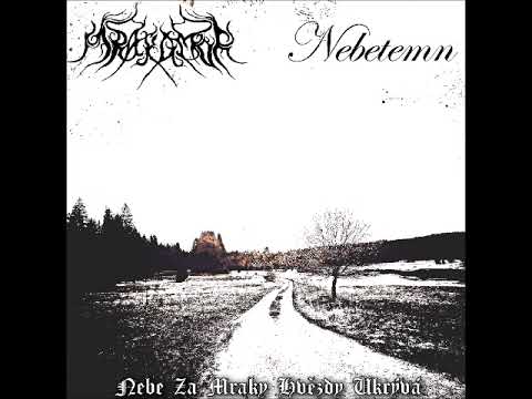 Mrakomor - MRAKOMOR / NEBETEMN - NEBE ZA MRAKY HVĚZDY UKRÝVÁ (SPLIT)