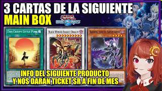 SIGUIENTE MAIN BOX! SOPORTE BLACKWING E INFERNITY! + CAMPAÑA CON TICKET SR DE ENSUEÑO A FIN DE MES