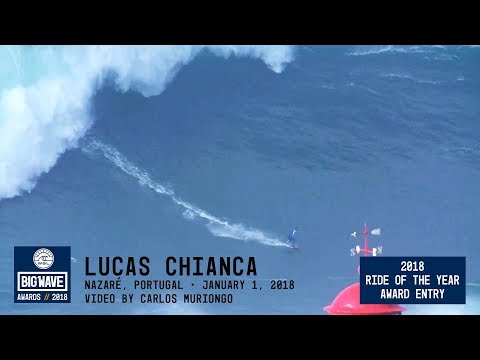 Lucas Chianca at Nazaré  - 2018 Ride of the Year Award Entry - WSL Big Wave Awards