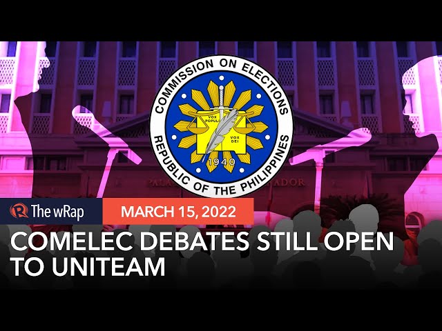 Comelec won’t turn away last-minute debate participants