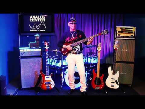 DAY BY DAY SHAKATAK feat. AL JARREAU,  BASS COVER  at ANALOG MUSIC HALL, BUDAPEST, HUNGARY 2019