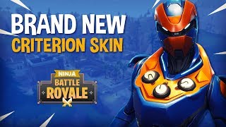 *BRAND NEW* Criterion Skin!! - Fortnite Battle Royale Gameplay - Ninja