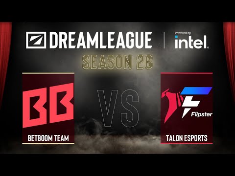 Dota2 - BetBoom Team vs Flipster Talon - DreamLeague Season 26 - Group Stage 2