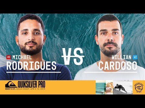Michael Rodrigues vs. Willian Cardoso - Round Three, Heat 14 - Quiksilver Pro Gold Coast 2019