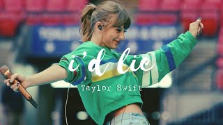 Taylor Swift _ I’d Lie (Lyric Video)