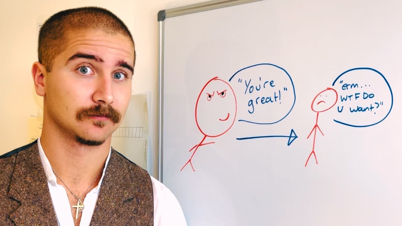 Je complimenten zijn saai, probeer dit eens...