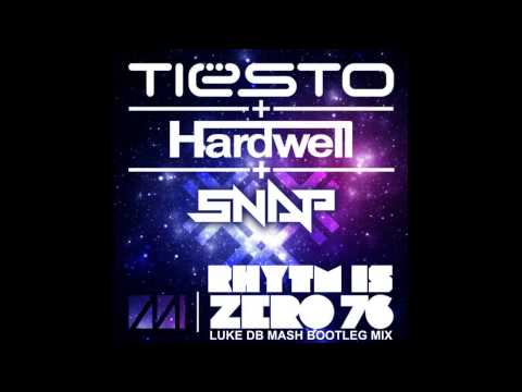 Tiesto & Hardwell Vs Snap - Rhythm is Zero 76 (Luke DB Mash Up Mix)