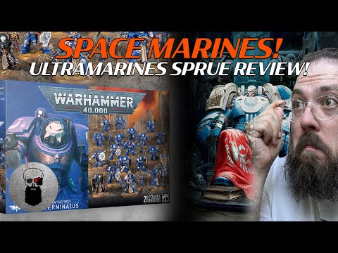 The Assault Terminators Are Here! The Ultramarines too... New Space Marines Sprue Review!
