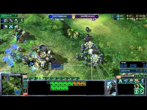 Starcraft 2 Legacy of the Void QXC vs Pokebunny Game 1 PvT SC2
