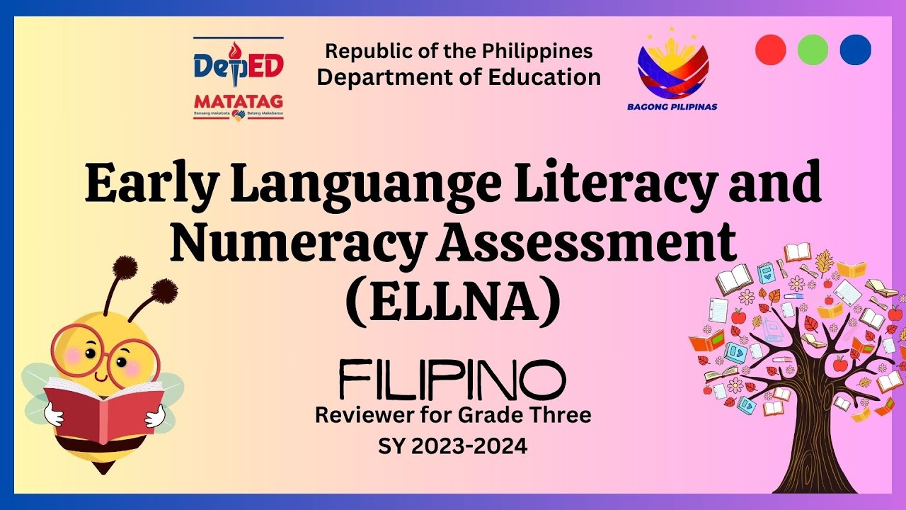 ELLNA GRADE 3 REVIEWER FILIPINO
