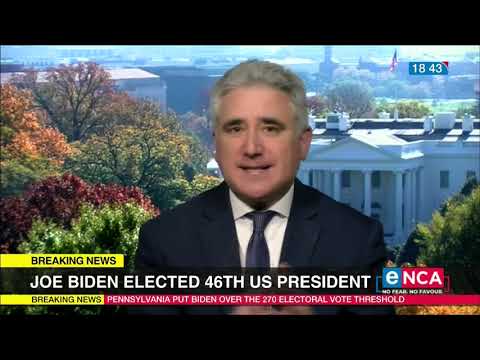 Joe Biden elected 46th US president