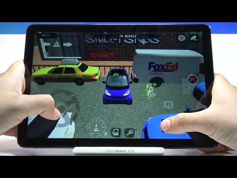 Gameplay of Car Parking Multiplayer on TCL Tab 10s – Efficiency Test