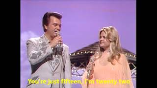 Conway Twitty &amp; Joni Lee Jenkins - Don't cry Joni (live &amp; lyrics)