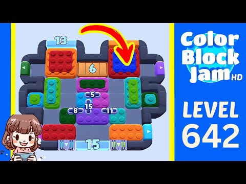 Color Block Jam Level 642 Solution Walkthrough