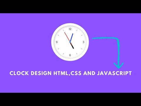 Javascript Clock Working Analog Clock Ui Design Html Css