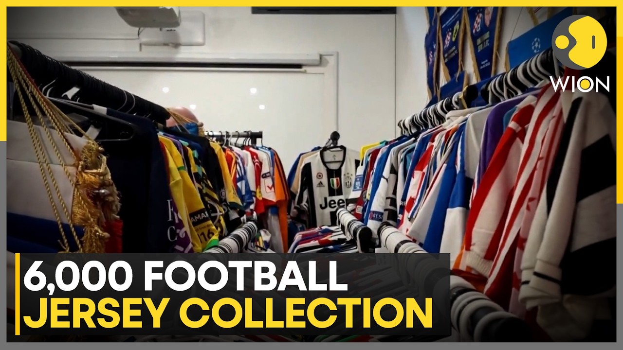FIFA WC 2026: Croatian Friends Build Stunning Archive of Over 6,000 Football Jerseys | WION