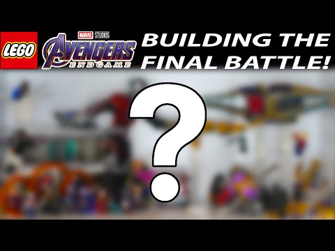 Making the ULTIMATE Lego Avengers: Endgame Final Battle Display!