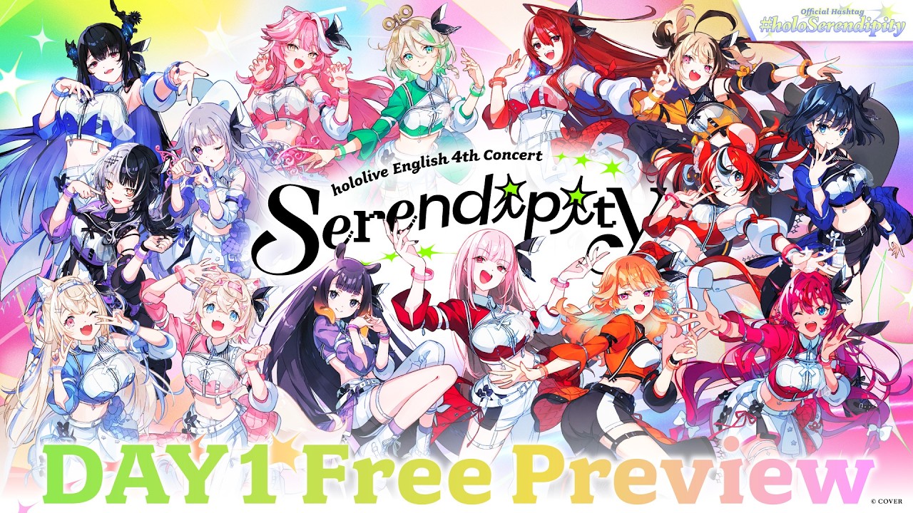 Miniature de la vidéo 【Day 1】hololive English 4th Concert -Serendipity-【Free Preview】 du film hololive English 4th Concert - Serendipity - Day 1
