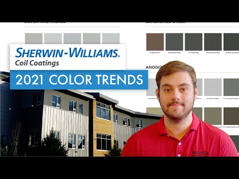 2021 Color Trends and New Sherwin-Williams Color Collection